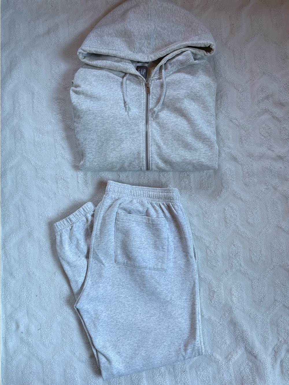 GAP Zip-Up Hoodie and Jogger Sweatpants Set